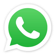 Official logo of the WhatsApp application - white landline phone handle on a green background.